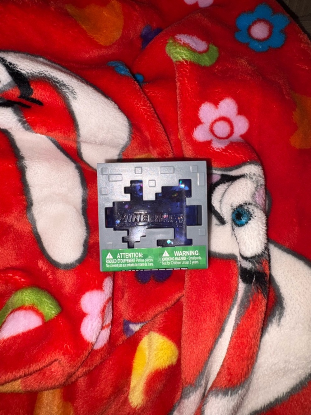 Minecraft jelly cube squishy fidget toy Purple NEW RARE QUICK SHIP